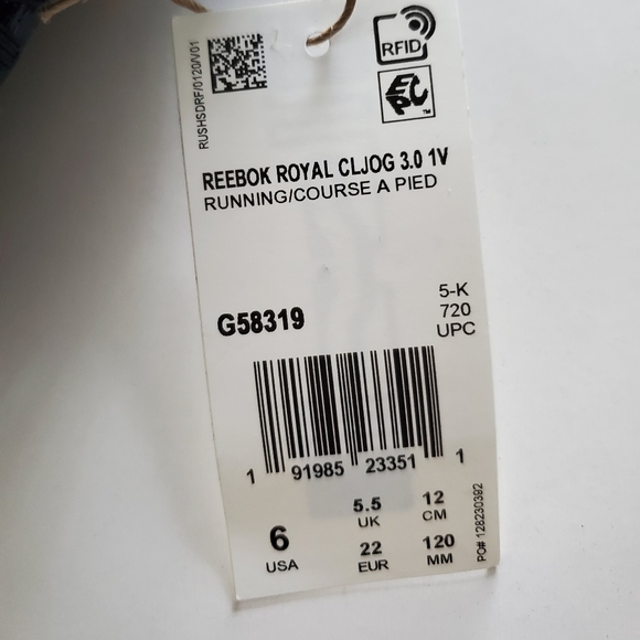 Blue Reebok - Picture 4 of 5